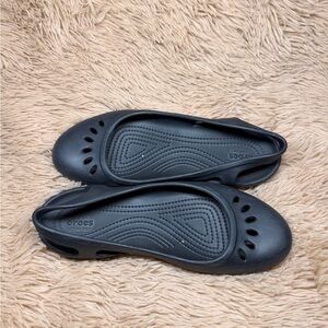 CROCS Women's Black Flats